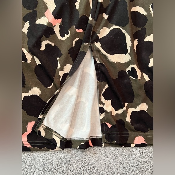 Eloquii Abstract Camo Midi Dress - Picture 5 of 7